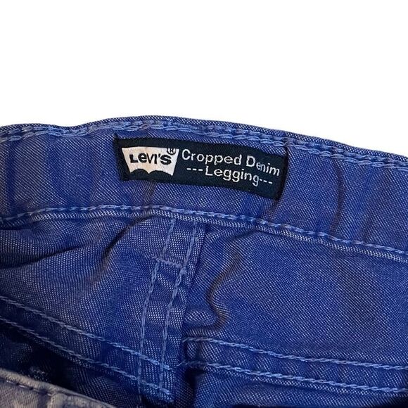 Girls Levi’s Cropped Denim Legging - Picture 6 of 7